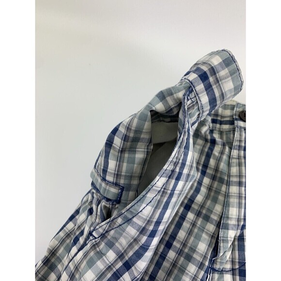 Eddie Bauer And Dockers Shorts Blue Plaid Black Houndstooth Mens Size 32 - Picture 8 of 13